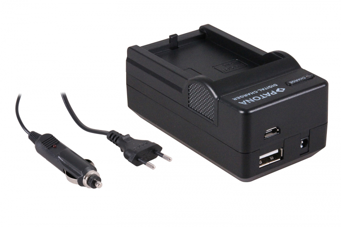 Incarcator 4in1 pentru acumulator Canon LP-E5 Patona [1]