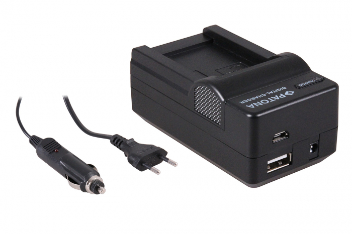 Incarcator 4in1 pentru acumulator Canon NB-7L Patona [1]