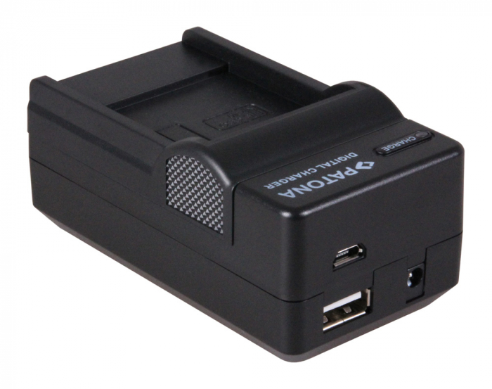Incarcator 4in1 pentru acumulator Casio NP-40 Patona [3]