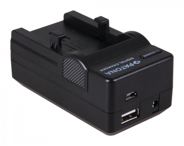 Incarcator 4in1 pentru acumulator Olympus Li-10B Patona [3]