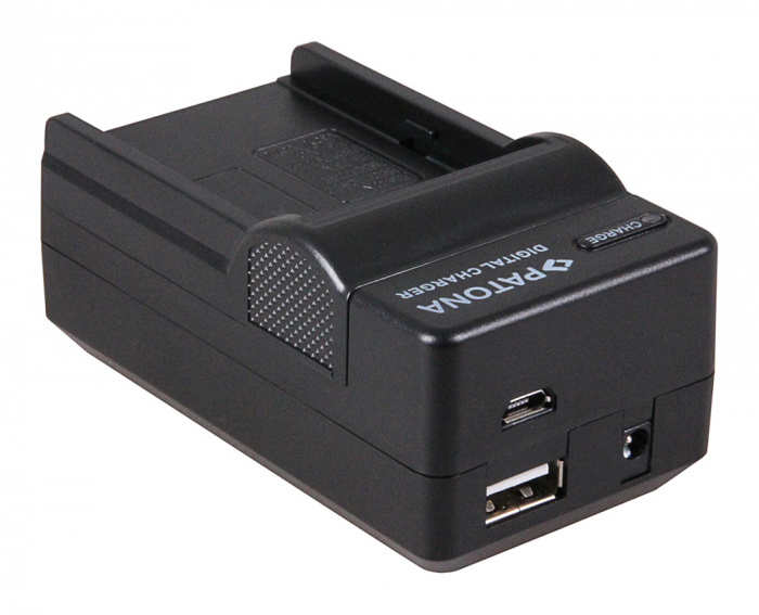 Incarcator 4in1 pentru acumulator Sony NP-F970 NP-FM50 NP-FM500H Patona [3]