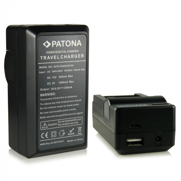 Incarcator 4in1 pentru acumulator GoPro AHDBT-401 Patona [4]