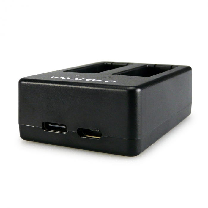 Incarcator Dual pentru GoPro 5, 6, 7, 8 AHDBT-501 AHDBT-701 AHDBT-801 Patona [2]
