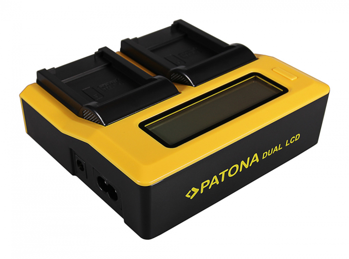 Incarcator Dual LCD pentru acumulator Canon NB-8L Patona [3]