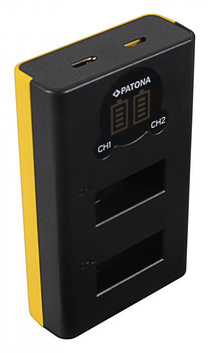 Incarcator Dual USB LCD pentru acumulator GoPro Max Patona [2]