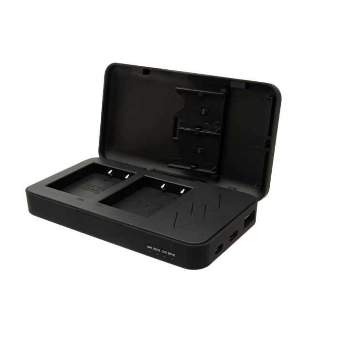 Incarcator Dual USB pentru Fuji NP-W126 FinePix cu funcție de power bank Patona [2]
