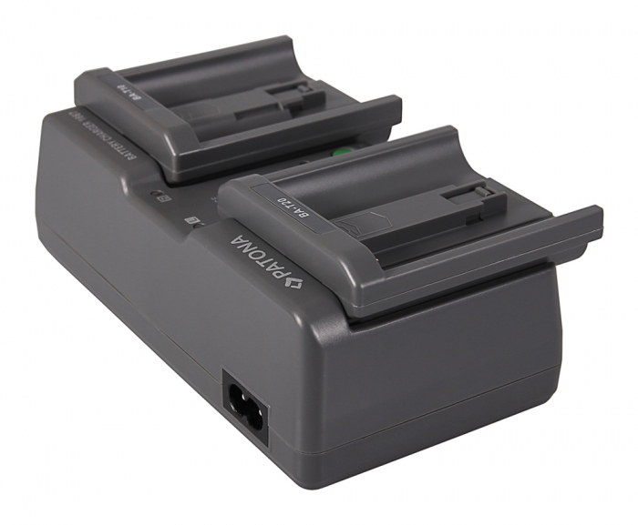 Incarcator Dual pentru Nikon EN-EL18 EN-EL4 / Canon LP-E4 Patona [3]