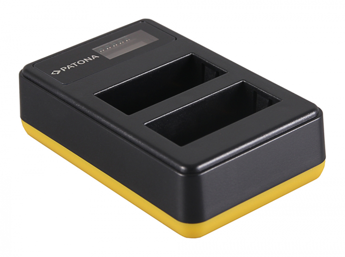 Incarcator Dual USB cu LCD pentru acumulator Fuji NP-W126 Patona [2]