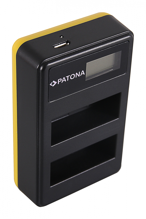 Incarcator Dual USB cu LCD pentru acumulator Nikon EN-EL14 Patona [4]