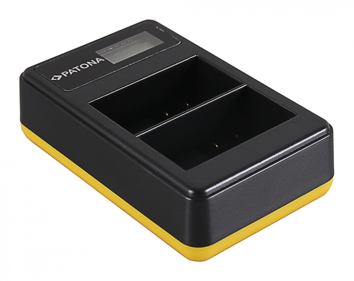 Incarcator Dual USB cu LCD pentru acumulator Nikon EN-EL15 Patona [2]