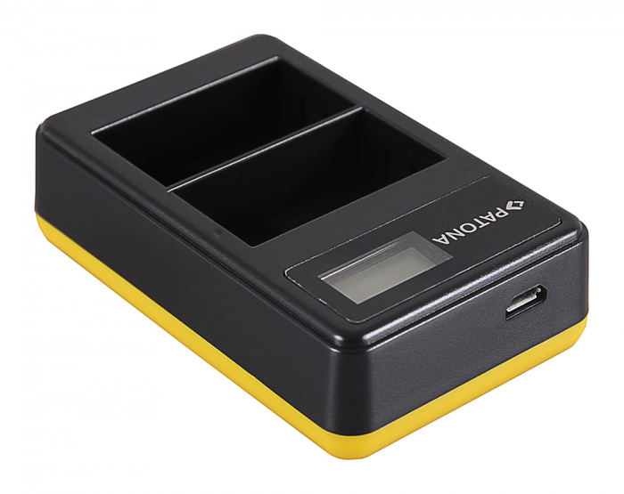 Incarcator Dual USB cu LCD pentru acumulator Nikon EN-EL15 Patona [3]