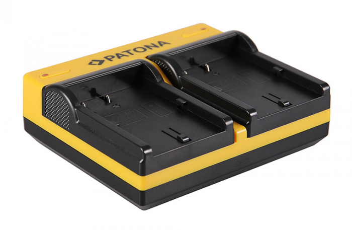 Incarcator Dual USB cu placute pentru acumulator Canon BP-508 Patona [2]