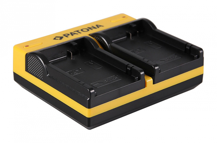 Incarcator Dual USB cu placute pentru acumulator Canon LP-E8 Patona [3]