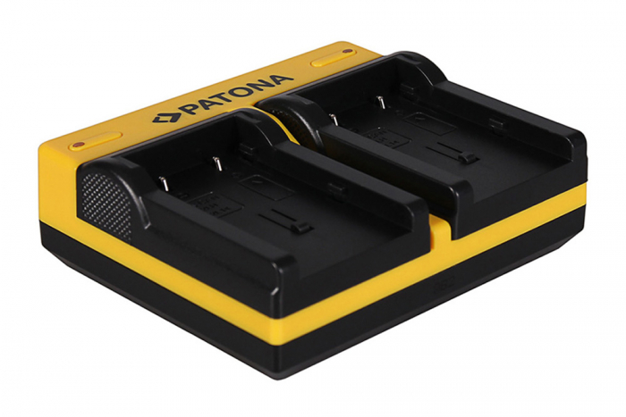 Incarcator Dual USB cu placute pentru acumulator Canon NB-2L Patona [3]