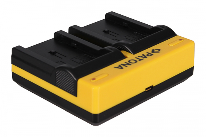 Incarcator Dual USB cu placute pentru acumulator Canon NB-2L Patona [2]