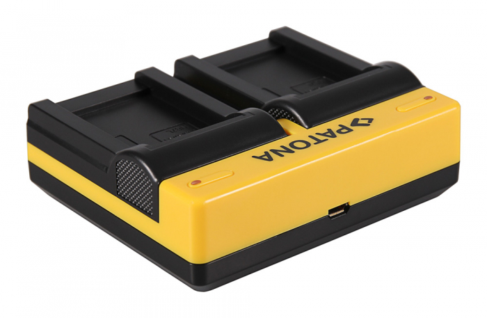 Incarcator Dual USB cu placute pentru acumulator Canon NB-7L Patona [2]