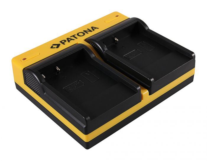 Incarcator Dual USB cu placute pentru acumulator Casio NP-40 Patona [3]