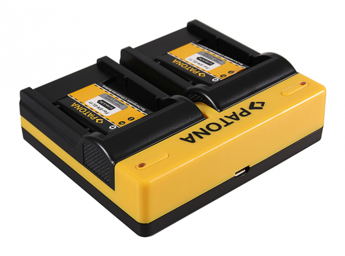 Incarcator Dual USB cu placute pentru acumulator Nikon EN-EL11 Patona [4]