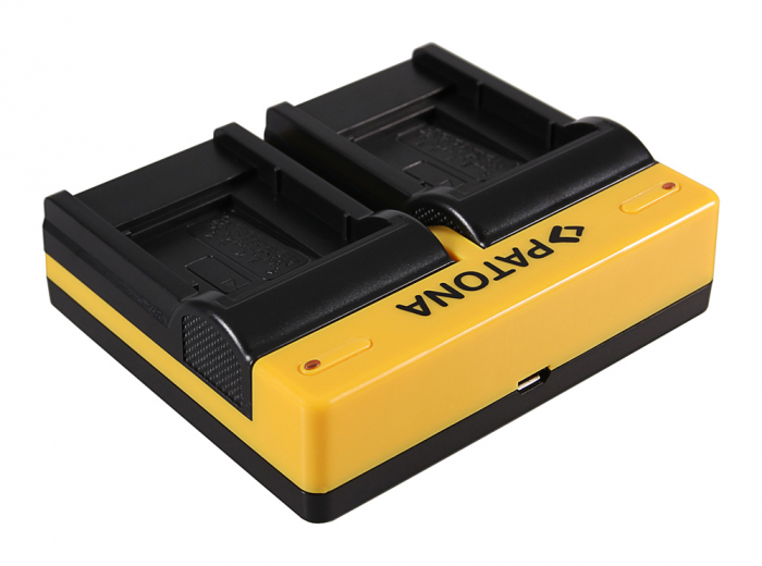 Incarcator Dual USB cu placute pentru acumulator Nikon EN-EL11 Patona [2]