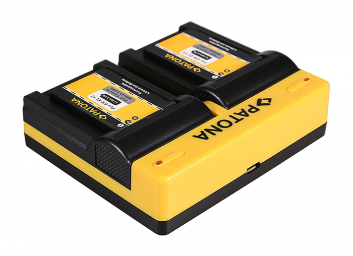 Incarcator Dual USB cu placute pentru acumulator Nikon EN-EL12 Patona [4]