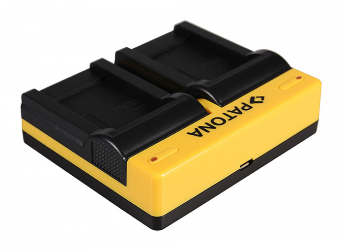 Incarcator Dual USB cu placute pentru acumulator Nikon EN-EL12 Patona [2]