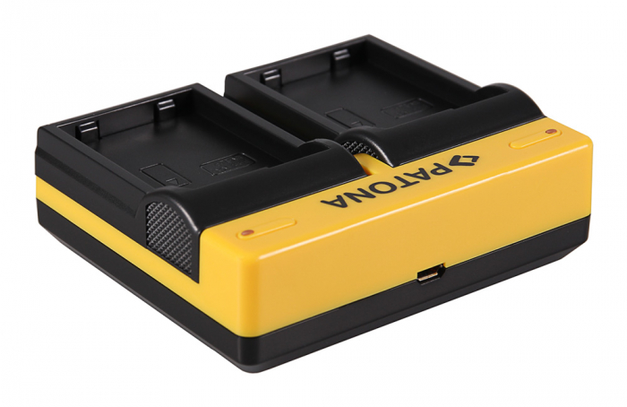 Incarcator Dual USB cu placute pentru acumulator Nikon EN-EL14 Patona [2]