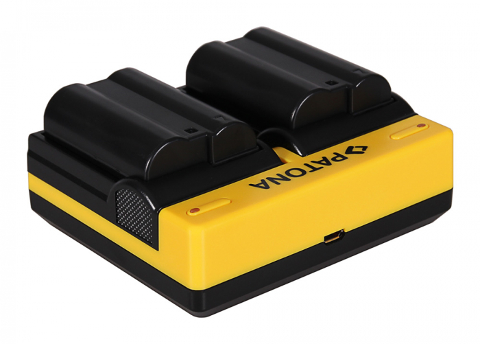 Incarcator Dual USB cu placute pentru acumulator Nikon EN-EL15 Patona [4]