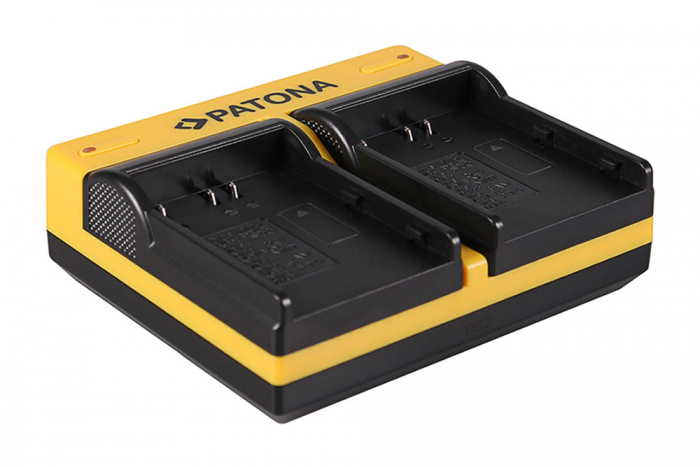 Incarcator Dual USB cu placute pentru acumulator Nikon EN-EL3e Patona [3]