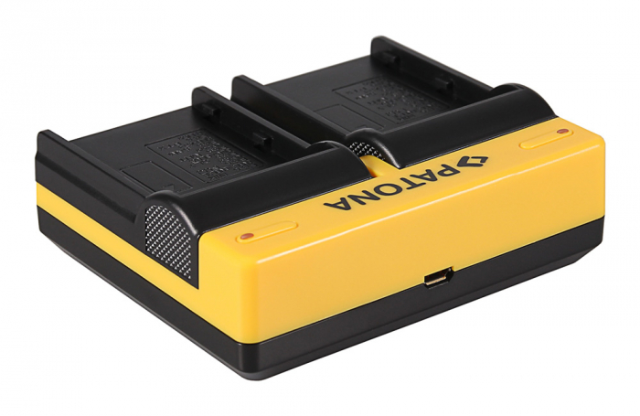 Incarcator Dual USB cu placute pentru acumulator Nikon EN-EL3e Patona [2]