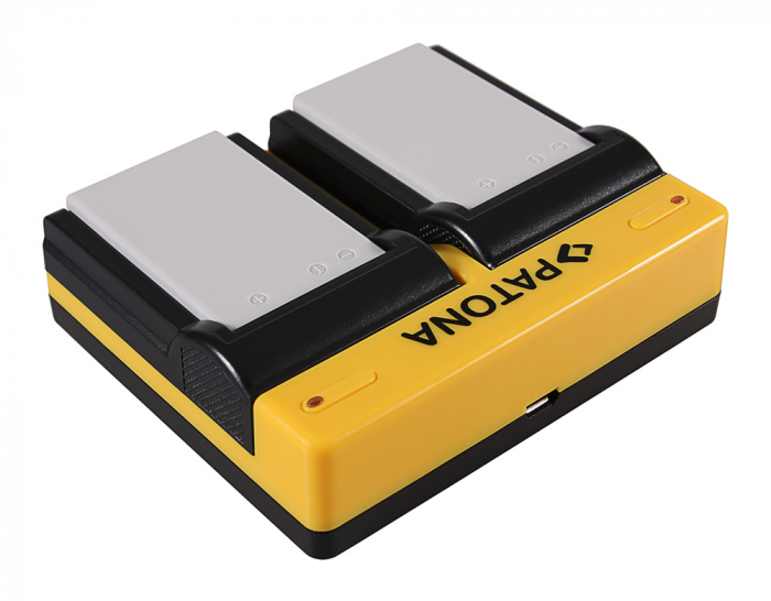 Incarcator Dual USB cu placute pentru acumulator Nikon EN-EL5 Patona [4]