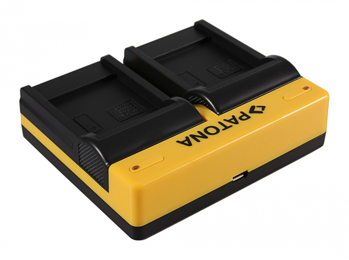 Incarcator Dual USB cu placute pentru acumulator Panasonic DMW-BCG10 Patona [2]