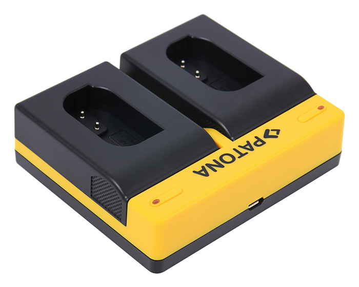 Incarcator Dual USB cu placute pentru acumulator Panasonic DMW-BLK22 Patona [3]