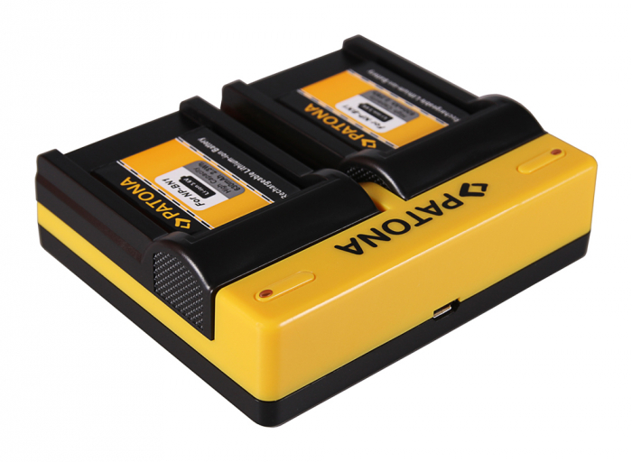 Incarcator Dual USB cu placute pentru acumulator Sony NP-BN1 Patona [4]