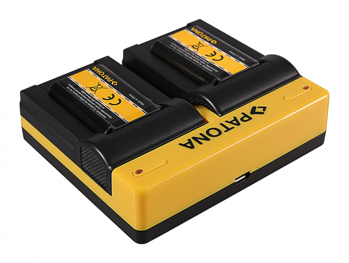 Incarcator Dual USB cu placute pentru acumulator Sony NP-BX1 Patona [4]