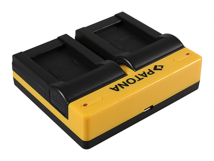 Incarcator Dual USB cu placute pentru acumulator Sony NP-BX1 Patona [2]