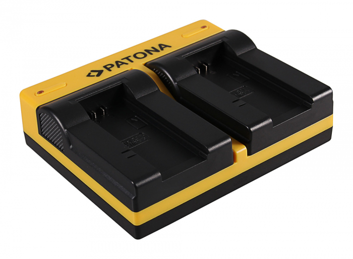Incarcator Dual USB cu placute pentru acumulator Sony NP-FC10 Patona [3]