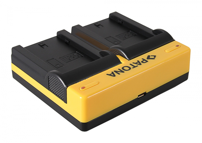 Incarcator Dual USB cu placute pentru acumulator Sony NP-FZ100 Patona [2]