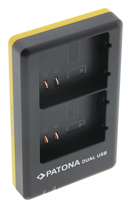 Incarcator Dual USB pentru acumulator Arlo A-7A Patona [3]