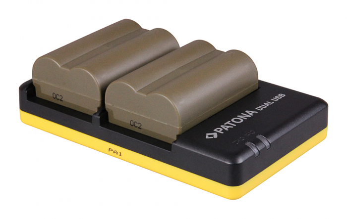 Incarcator Dual USB pentru acumulator Canon BP-508 Patona [2]