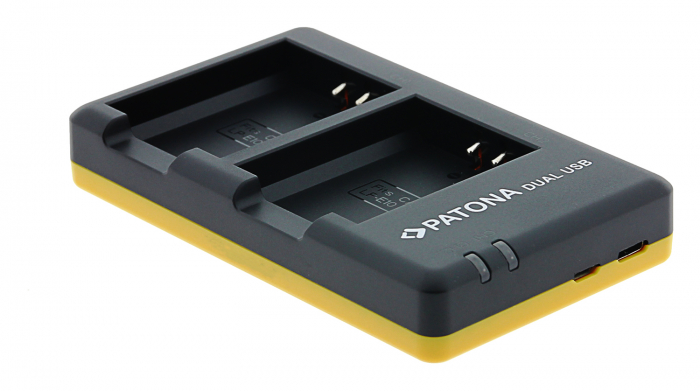 Incarcator Dual USB pentru acumulator Canon LP-E10 Patona [2]