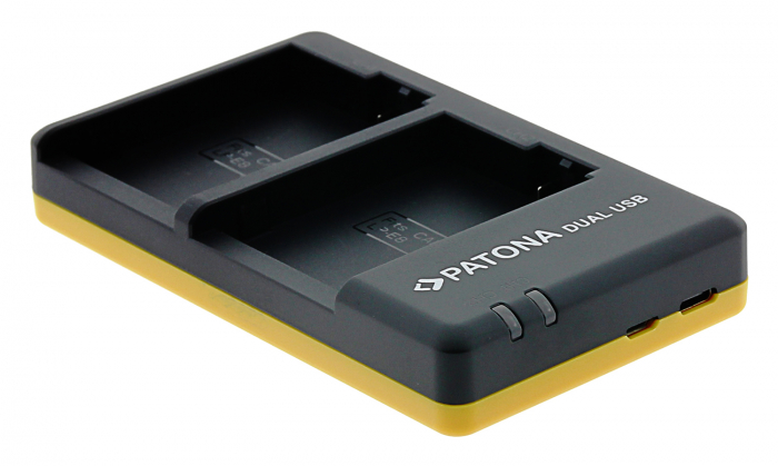 Incarcator Dual USB pentru acumulator Canon LP-E8 Patona [2]
