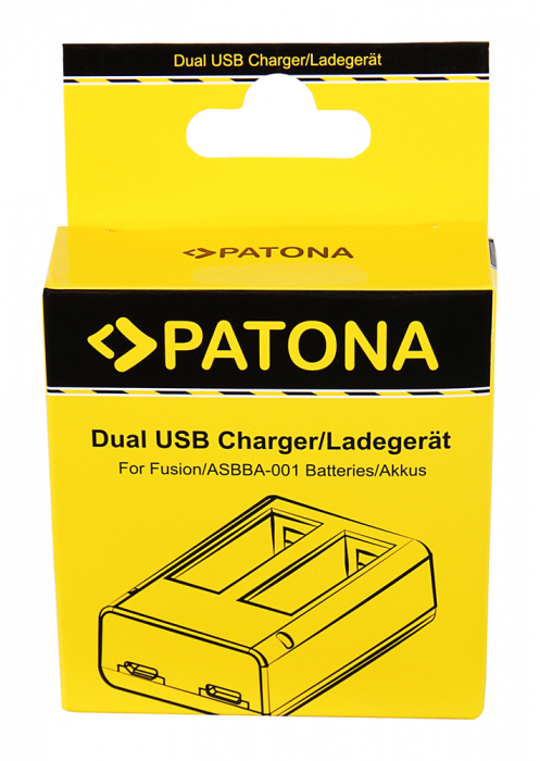 Incarcator Dual USB pentru acumulator GoPro Fusion Patona [6]