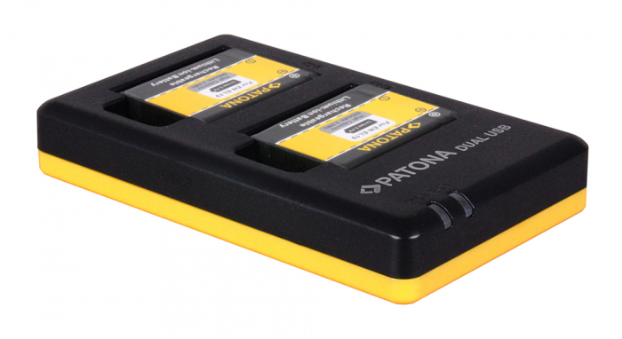 Incarcator Dual USB pentru acumulator Nikon EN-EL19 Patona [3]