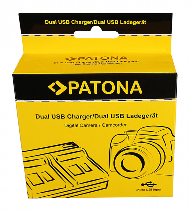 Incarcator Dual USB pentru acumulator Nikon EN-EL9 Patona [5]