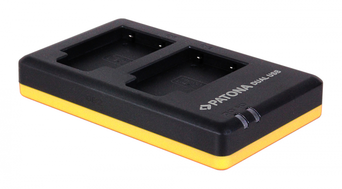 Incarcator Dual USB pentru acumulator Olympus Li-40B Patona [2]