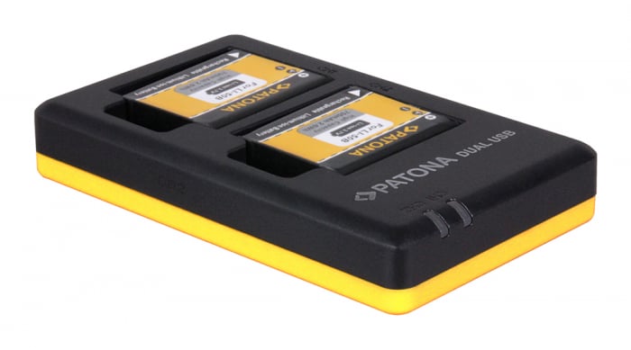 Incarcator Dual USB pentru acumulator Olympus Li-50B Patona [3]