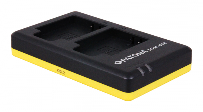 Incarcator Dual USB pentru acumulator Olympus Li-90B Patona [2]