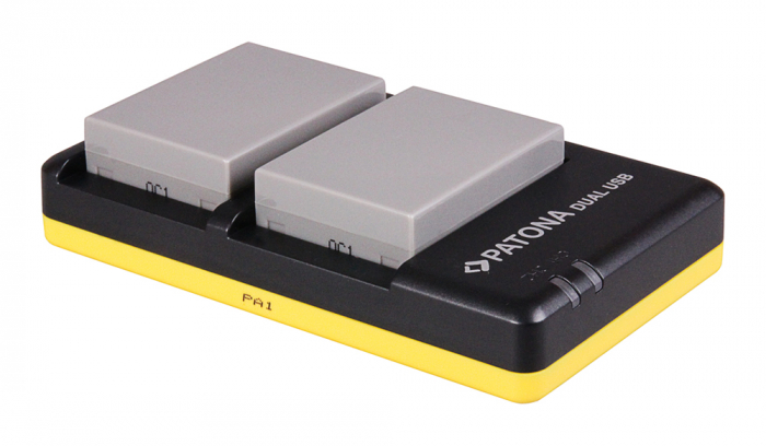 Incarcator Dual USB pentru acumulator Olympus PS-BLN1 Patona [3]