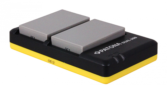Incarcator Dual USB pentru acumulator Olympus PS-BLS5 Patona [3]