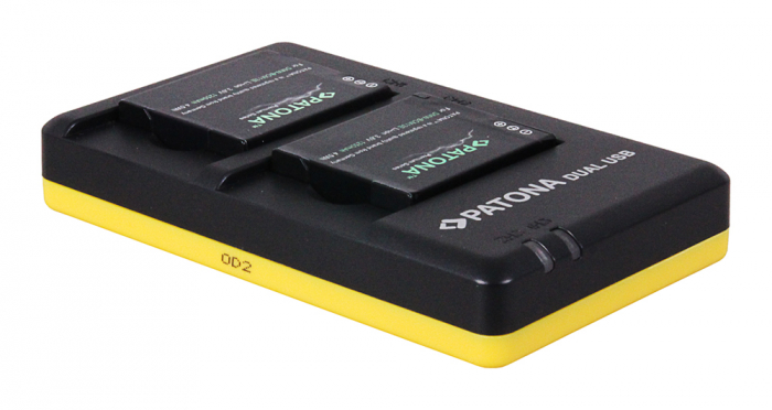 Incarcator Dual USB pentru acumulator Panasonic DMW-BCM13 Patona [3]